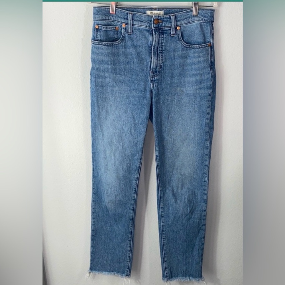 Madewell The Perfect Vintage Jean Raw Hem Size 29T